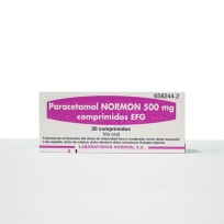 PARACETAMOL NORMON EFG 500...