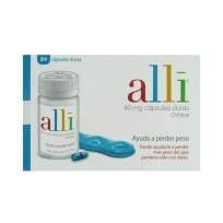 ALLI 60MG, 84 CAPSULAS DURAS
